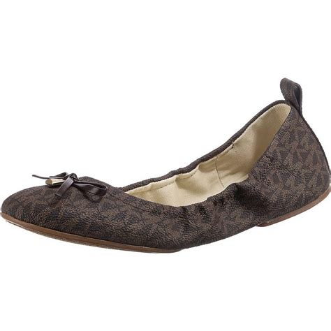 michael kors ballerina zwart sale|michael kors juliette ballet flats.